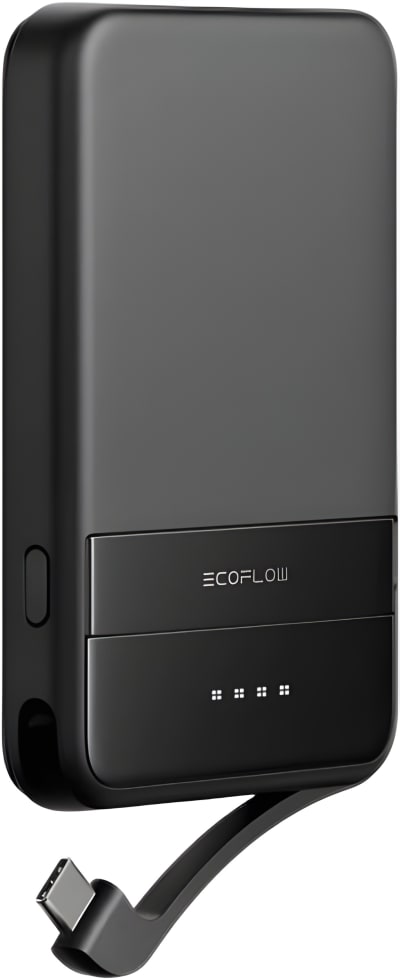 Павербанк EcoFlow RAPID Magnetic 5000 мАг, Чорний