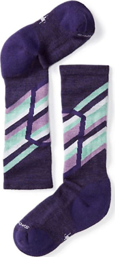 Шкарпетки дитячі Smartwool Ski Racer, Mountaine Purple – Фіолетовий