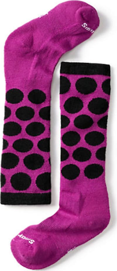 Шкарпетки дитячі Smartwool Wintersport All Over Dots, Berry – Ягідний