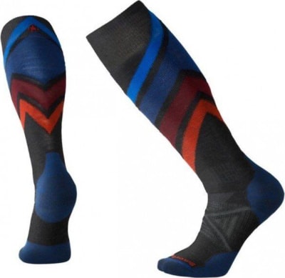 Шкарпетки чоловічі Smartwool PhD Ski Medium Pattern, Black – Чорний