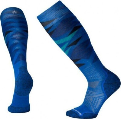 Шкарпетки чоловічі Smartwool PhD Ski Light Pattern, Bright Blue
