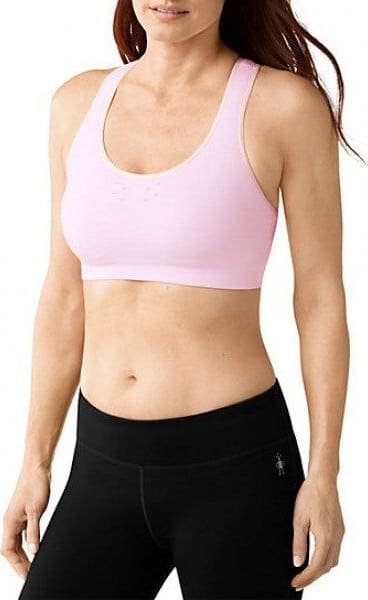 Топ жіночий Smartwool PhD Seamless Racerback Bra, Pink Horizon Heather – Рожевий