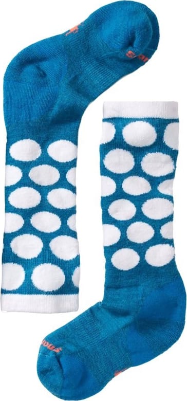 Шкарпетки дитячі Smartwool Wintersport All Over Dots, Glacial Blue – Блакитний