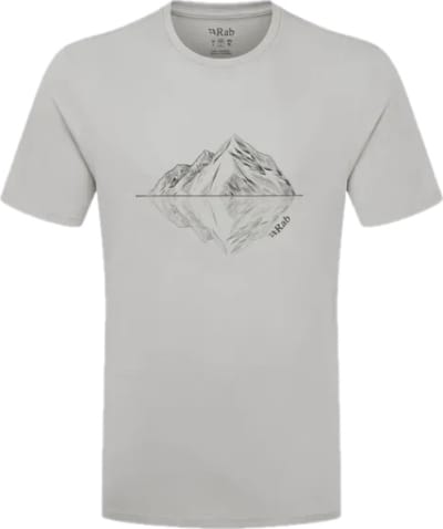 Футболка чоловіча Rab Crimp Reflection Tee, Light Zinc