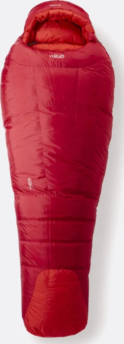 Спальний мішок Rab Expedition 1400 Left Zip, Summit Red