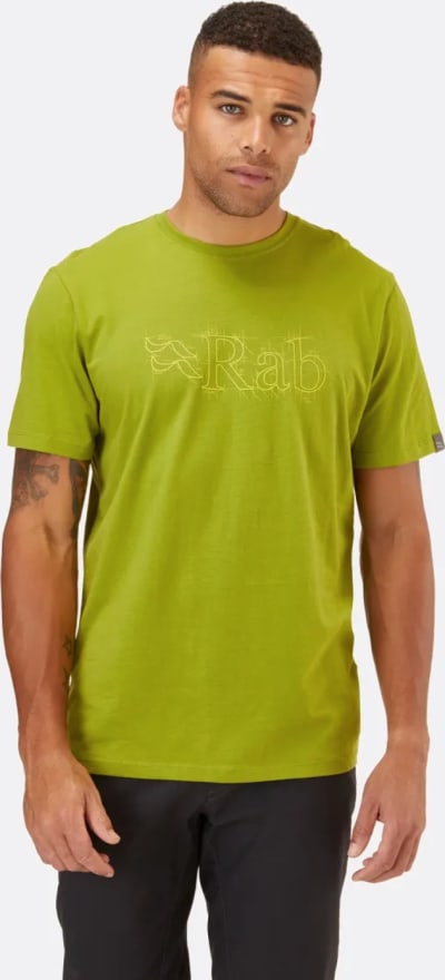 Футболка чоловіча Rab Stance Sketch Tee, Aspen Green – Зелений