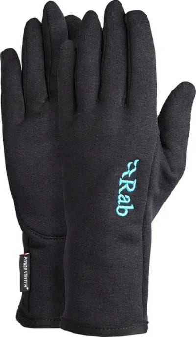 Рукавички жіночі Rab Power Stretch Pro Gloves, Black