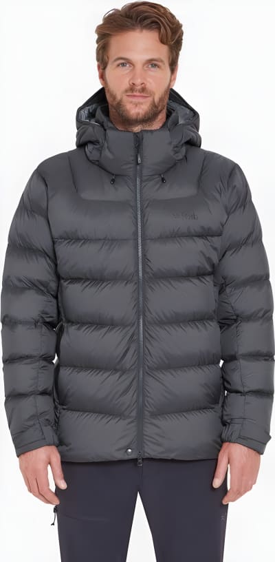 Куртка чоловіча Rab Ascent Jacket, Graphene/Pebble – Графітовий