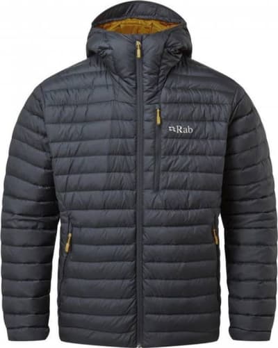 Пуховик чоловічий Rab Microlight Alpine Jacket, Beluga – Сірий
