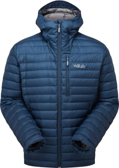Пуховик чоловічий Rab Microlight Alpine Jacket, Tempest Blue – Синій