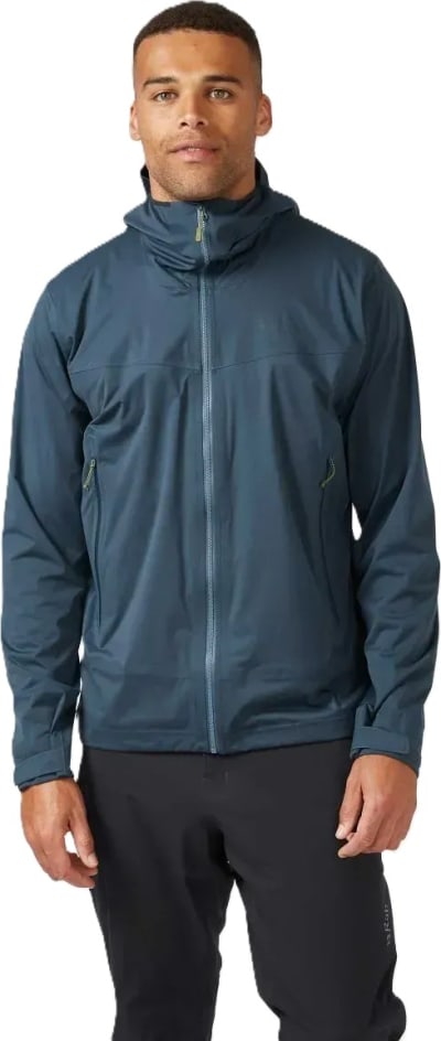 Мембранна куртка чоловіча Rab Kinetic 2.0 Jacket, Blue Night – Темно-синій