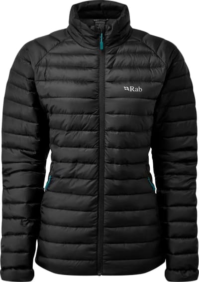 Куртка жіноча Rab Microlight Jacket, Black – Чорний