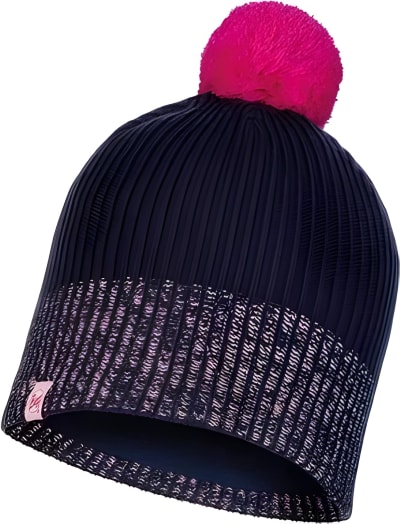 Шапка дитяча Buff Knitted & Polar Junior, Audny – Синій (Audny Night Blue)