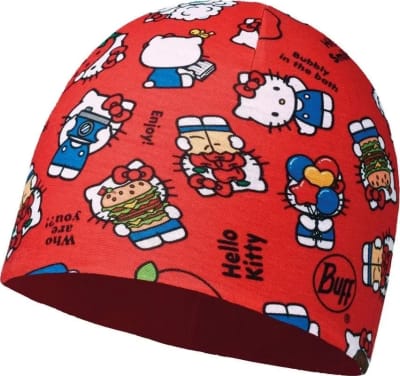 Шапка дитяча Buff Microfiber & Polar Kids, Hello – Червоний (Hello Kitty Foodie Red)