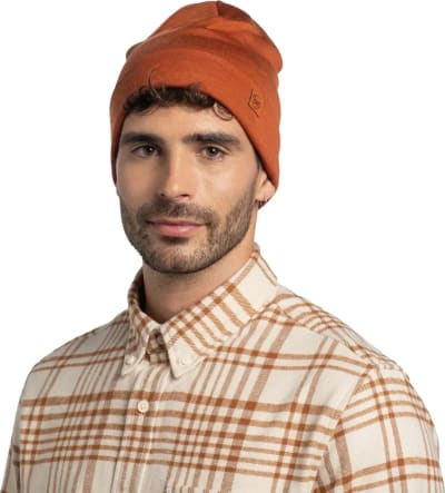 Шапка Buff Merino Heavyweight, Solid Cinnamon