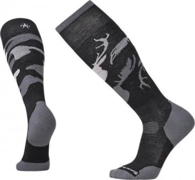 Шкарпетки чоловічі Smartwool PhD Slopestyle Light Revelstoke, Black – Чорний