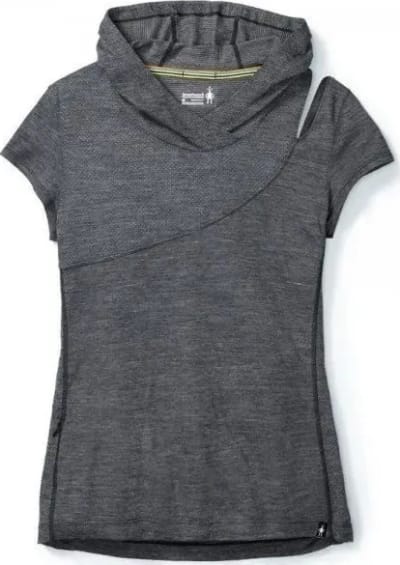 Худі жіноче Smartwool Everyday Exploration Hooded Tee, Charcoal – Графітовий