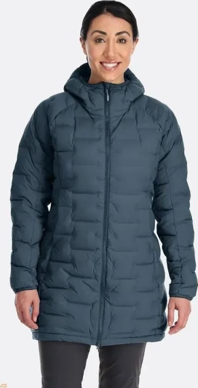 Парка жіноча Rab Cubit Stretch Down Parka, Orion Blue – Синій