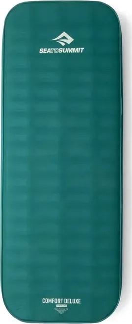 Килимок самонадувний Sea to Summit Comfort Deluxe Self Inflating Mat, Regular Rectang Wide – Rain Forest