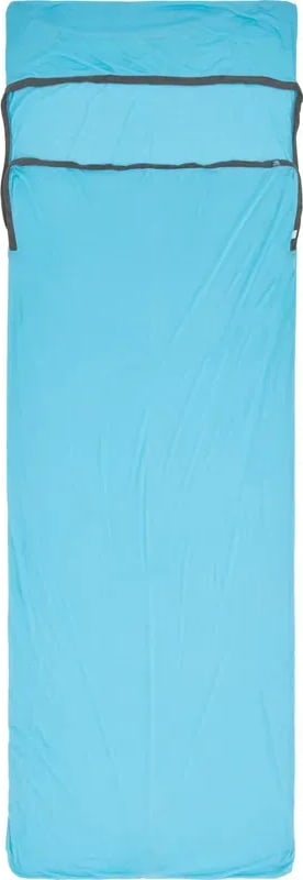 Вкладиш у спальник Sea to Summit Breeze Sleeping Bag Liner Rectangular з Pillow Sleeve, 198 – Блакитний