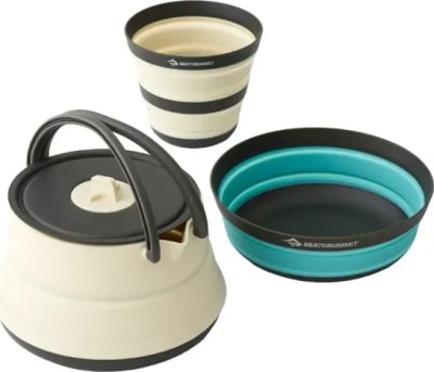 Набір посуду Sea to Summit Frontier UL Collapsible Kettle Cook Set 1,1 л (STS) – Бежевий