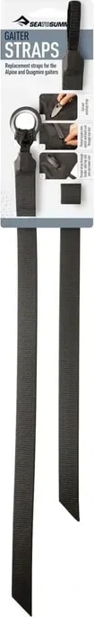Змінні ремінці для гетр Sea to Summit Gaiter strap replacement pair – Чорний