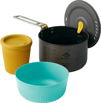 Набір посуду Sea to Summit Frontier UL One Pot Cook Set S 1,3 л – Темно-сірий