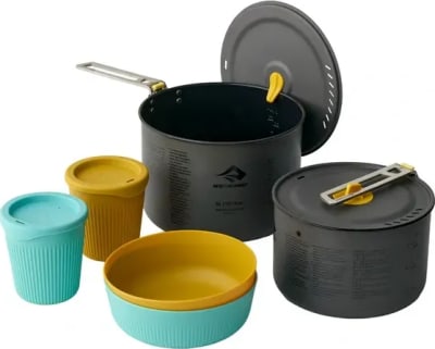 Набір посуду Sea to Summit Frontier UL Two Pot Cook Set – Темно-сірий
