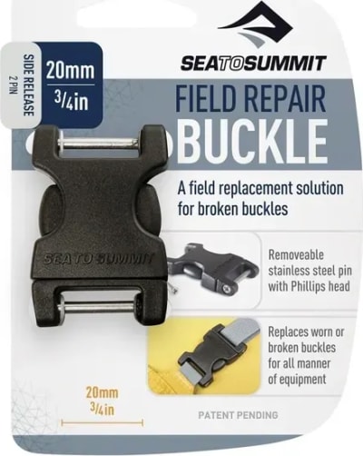 Пряжка Sea to Summit Buckle Side Release 2 PIN, 20 мм – Чорна