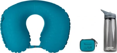 Надувна подушка Sea to Summit Aeros Ultralight Pillow Traveller, 39 × 29 × 11 см – Блакитна