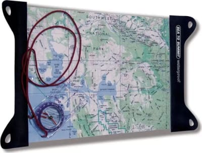 Гермочохол для карти 33 × 28 см Sea to Summit – Чорний