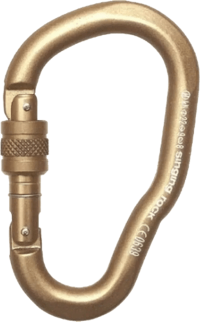 Карабин Singing Rock Jumbo HMS Screw, Gold