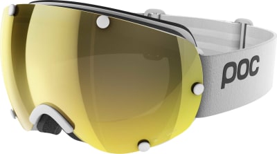 Маска гірськолижна POC Lobes Clarity, Hydrogen White / Spektris Gold