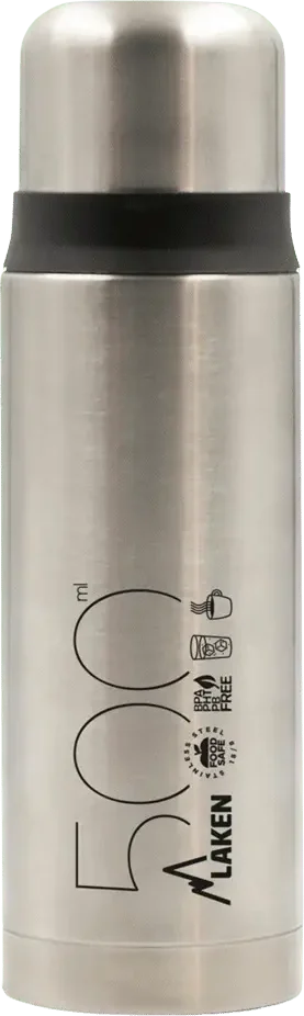 Термос Laken Thermo Liquids 0,5 л, Сріблястий