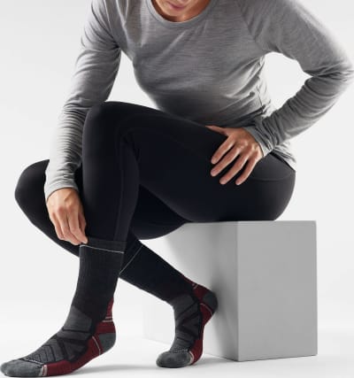 Шкарпетки чоловічі Smartwool Performance Hike Light Cushion Crew, Charcoal