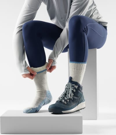 Шкарпетки жіночі Smartwool Classic Mountaineer Maximum Cushion Crew, Light Gray