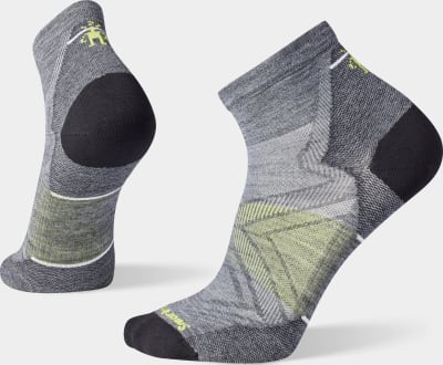 Шкарпетки чоловічі Smartwool Run Zero Cushion Ankle, Medium Gray