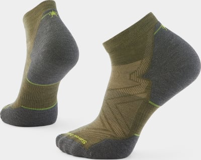 Шкарпетки чоловічі Smartwool Run Targeted Cushion Ankle, Winter Moss – Зелений