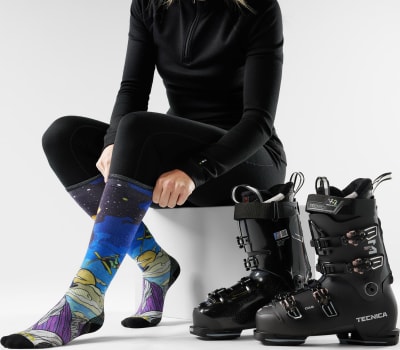 Шкарпетки жіночі Smartwool Ski Zero Cushion Galactic, Deep Navy