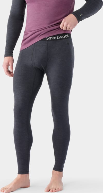 Термоштани чоловічі Smartwool Merino 250 Baselayer Bottom, Charcoal Heather – Графітовий