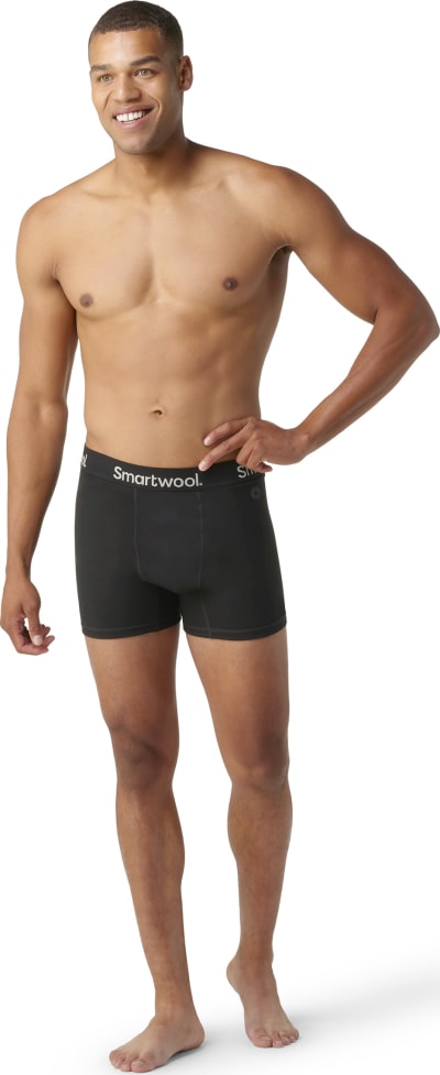 Труси чоловічі Smartwool Active Boxer Brief, Black – Чорний