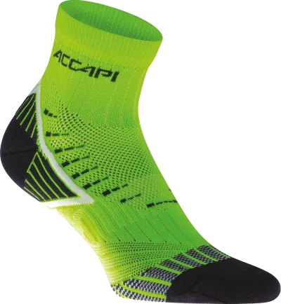Термошкарпетки Accapi Running UltraLight – Неоново-зелений