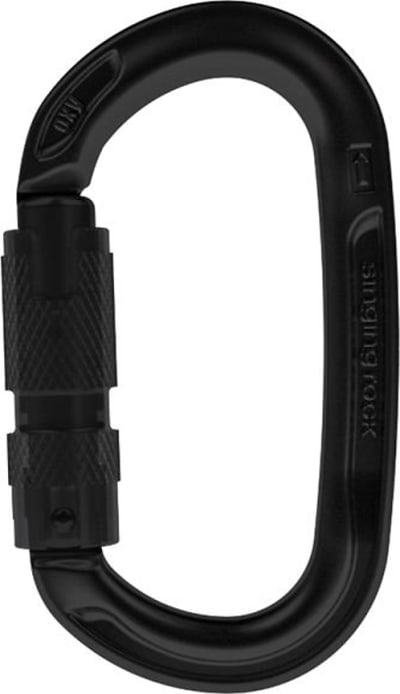 Карабін Singing Rock Oxy Triple Lock, Black