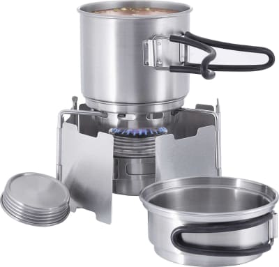 Пальник спиртовий Tatonka Alcohol Burner Set, Silver