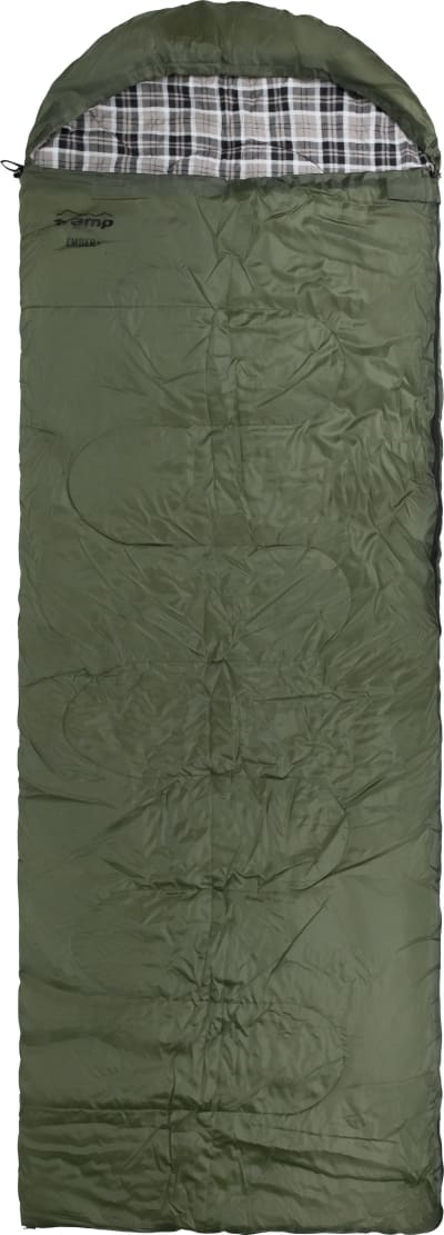 Спальний мішок Tramp Ember+ Regular, +10°C/-5°C – Олива (Лівий)