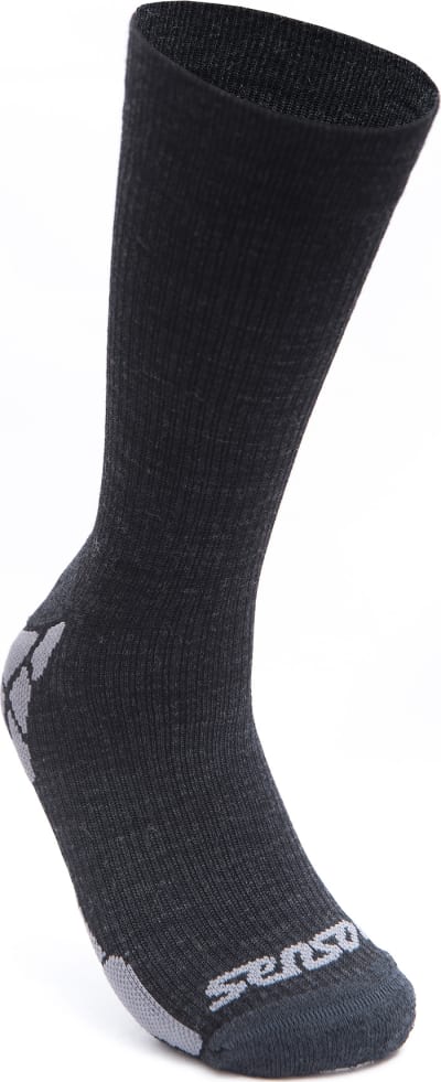 Шкарпетки Sensor Hiking Merino – Чорно-сірий