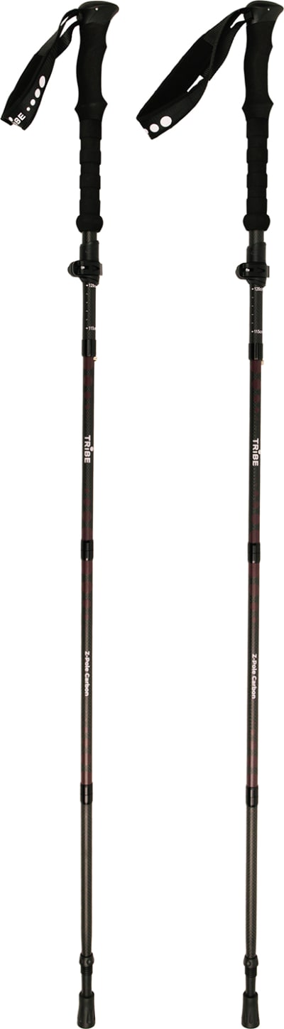 Трекінгові палиці Tribe Z-Pole Carbon, Сливовий
