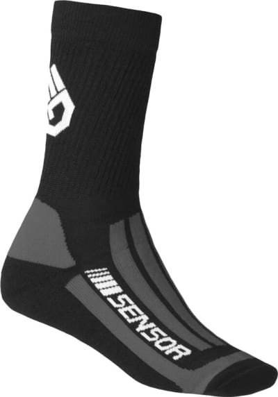 Шкарпетки Sensor Treking Merino – Чорно-сірий