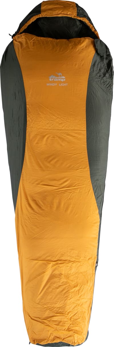 Спальний мішок Tramp Windy Light кокон, +10°C/-10°C – Помаранчевий (Правий)