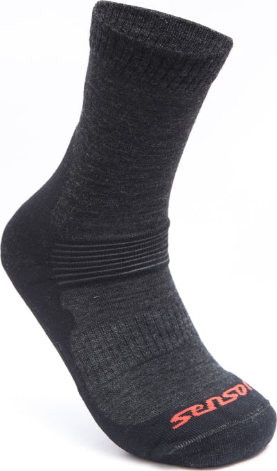 Шкарпетки Sensor Expedition Merino – Чорно-червоний